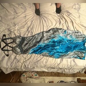 Camille La vie animal print formal